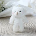 thumbnail image 3 of Kawaii Bear Stuffed Plush Toys Cute Animal Bear Plush Doll Keychain Children Girl Bag Pendent Wedding Decoration Valentine's Day, 3 of 5