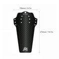 thumbnail image 1 of Bike ,Rear Rain Plate 1pc Bike Mountain Road Bike Mud Bike Mud And Rear Compatible With Mountain Road Bike With Bike Rain Plate With Qisuo Bike Set Mountain Mewmewcat, 1 of 6