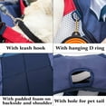 thumbnail image 4 of Green Blue One Piece Pet Carrier, Dog Backpack for Walking, Riding and Motorcycles up to 10kg, 4 of 5