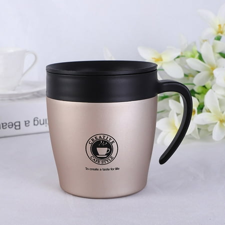 

WSBDENLK Big Deals Stainless Steel thermos Coffee Mug Insulated Double Wall Water Cup with Lid Kitchen Supplies Clearance