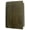 Green, variant on Unisex Trifold Wallet, Light Brown