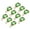 Green, variant on Birthstone Charm Beads Drop Pendant, 10Pcs Birthstone 0.47 x 0.24", Light Purple