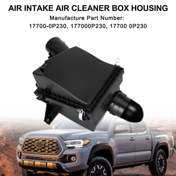 Air Intake Housing Air Cleaner Box 17700-0P230 Fit For Toyota Tacoma 2015-2022 Black