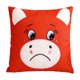 thumbnail image 2 of 17.72 IN/1.48 FT Simulated Cute Pet Animals Pillow Cover Happy Horse Year Mascots Crying Horse Pillow Cover Cute Plushs Zodiacs Horse Pillow, 2 of 6