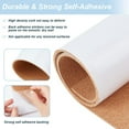 thumbnail image 4 of 11.8x23.6 inch Self-Adhesive Cork Roll 3mm Thick Cork Mat with Strong Adhesive-Backed for Wall Decoration Party and DIY Crafts, 4 of 9