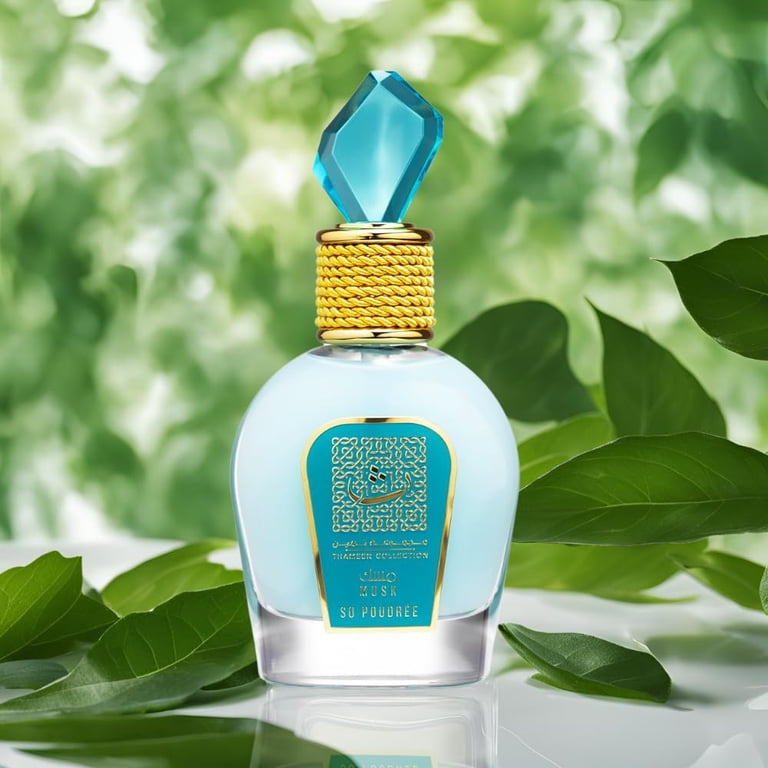 Lattafa, Unisex Musk So Poudree EDP Spray, 3.4 oz, Fragrance