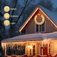 thumbnail image 6 of Ktaxon 48in Christmas Wreath Christmas Decoration Lighted Holiday Decor 315 Lights LED - Golden, 6 of 6