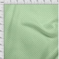 thumbnail image 4 of oneOone Viscose Jersey Pear Green Fabric Geometrical Sewing Craft Projects Fabric Prints By Yard 60 Inch Wide, 4 of 5