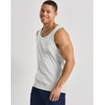 thumbnail image 3 of Hanes Originals Men's Tri-Blend Tank Top Eco White L, 3 of 4