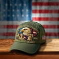 thumbnail image 4 of 250 Anniversary USA Hat, Eagle & Liberty Hat United States 250th Anniversary Hat Adjustable Bald Eagle Printed Patriotic Baseball Cap for Men Women, 4 of 8