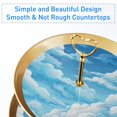 thumbnail image 2 of Cloud Elegant Plastic Dessert Stand with Iron Pillars for Parties and Events - 32cm Height, 21cm/24cm/27cm Plates, 2 of 6