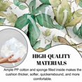 thumbnail image 5 of SDJPOI Outdoor Swing Cushions, Porch Swing Cushions 2-3 Seater Replacement with Backrest, Waterproof Thicken 4" Bench Cushion with Ties for Patio Porch Lawn and Garden, 5 of 8