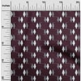 thumbnail image 1 of oneOone Cotton Poplin Fabric Ikat Style Kasuri Decor Fabric Printed BTY 56 Inch Wide, 1 of 4