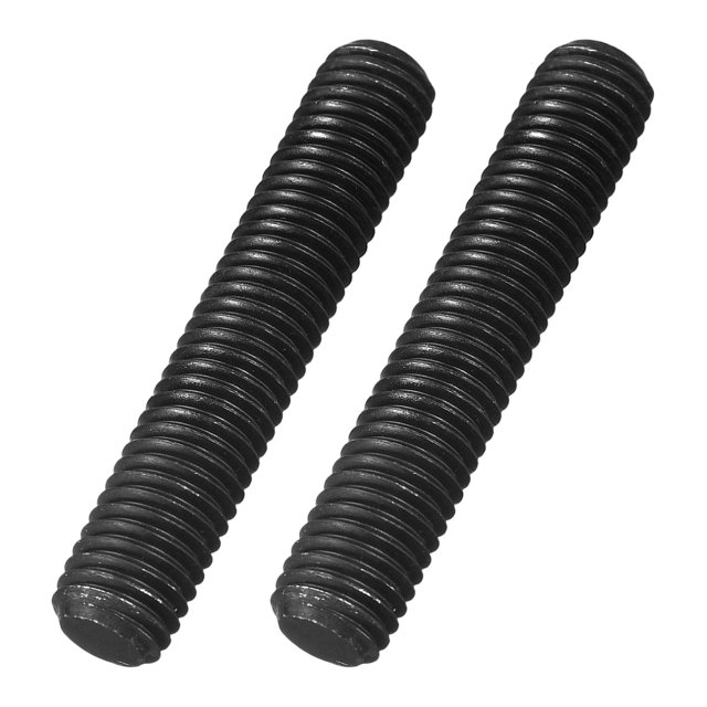 Tige Entièrement Filetée 5/8 Pouces x 3.35 Pouces, Lot de 2 B7 Acier Allié Longue Vis Filetée Filetage Main Droite Barre de Tige Entièrement Cloutée