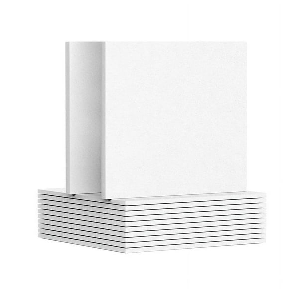 12 Pack Acoustic Panels ,12 x 12 x 0.3Inch Wall and Ceiling Sound Absorbing Panels,for Home,Recording Studio White