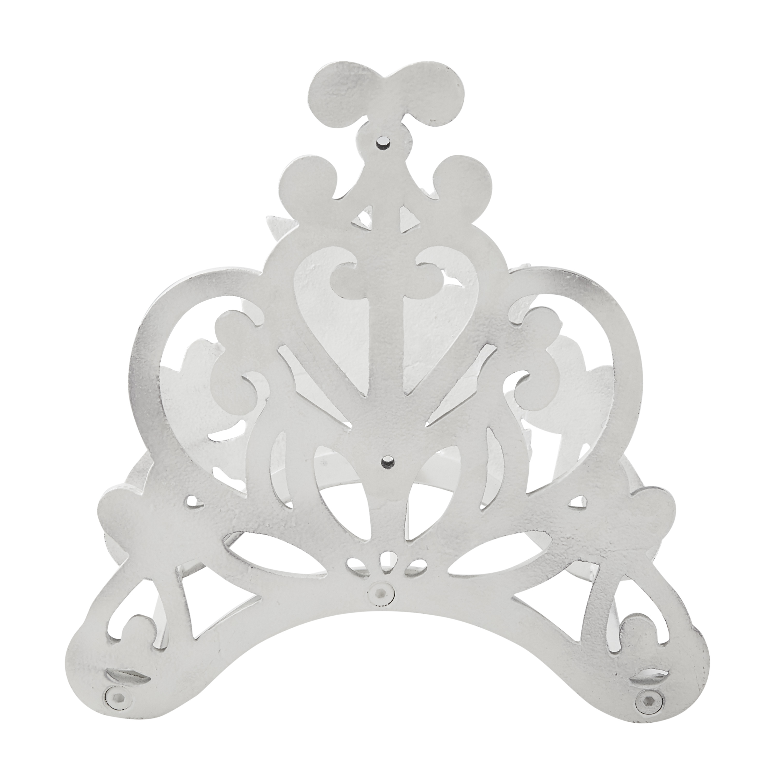 The Pioneer Woman Decorative Metal Floral Hose Hanger, White - image 5 of 7