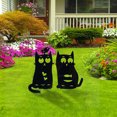 thumbnail image 3 of Muyoka Jardín Césped Simulación Hollow Cat Stake Ornament Silueta Decoraciones de pie Muyoka Hogar, 3 of 7