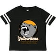 thumbnail image 3 of Inktastic Yellowstone Growling Bear Boys or Girls Toddler T-Shirt, 3 of 5