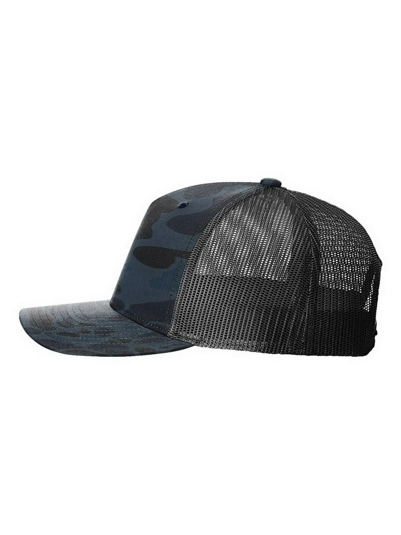 Little Pecker Club Trucker Hat - Richardson 112 Black Mesh Snapback With Embroidered Patch