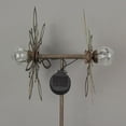 thumbnail image 4 of Things2Die4 36 inch Metal Solar LED Flower Wind Spinner Outdoor Garden Art, 4 of 4
