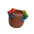 thumbnail image 3 of Maceta de Rana Decorativa en Resina para Suculentas y Flores Figura Graciosa y Robusta con Drenaje Adecuada para Jardín Regalo Oficina Hogar Tamaño Rojo, 3 of 7