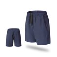 thumbnail image 2 of Aimik Mens Athletic Shorts Zippered Pockets Drawstring Waist Mens Sport Shorts Summer Quick Dry Skin-Friendly Shorts for Fitness, 2 of 5