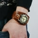 thumbnail image 3 of reloj de ,Reloj  De Cuero Reloj Hombre,reloj de reloj banda de reloj de cuero ,Cuff Hybrid Design Sport Correa de repuesto, vintage punk Sunnimix  reloj de pulsera, 3 of 6
