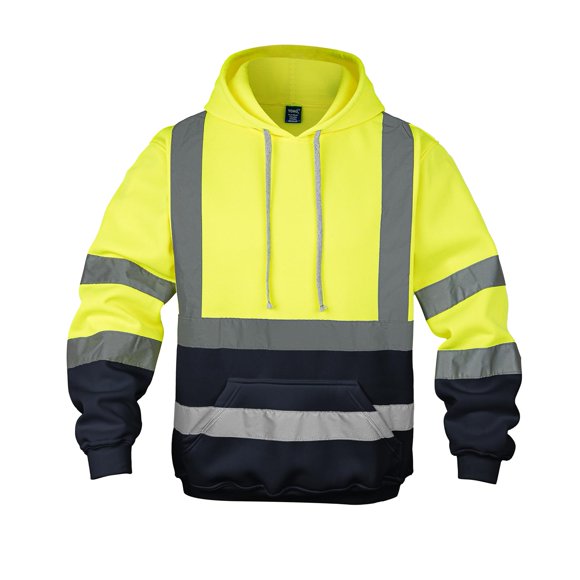 Sudadera con capucha reflectante de seguridad ANSI clase 3