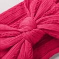 thumbnail image 4 of Cute Headbands for Girls Boys Stretchy Wide Head Bands Size 1-3 Toddlers Trendy Solid Color Bowknot Soft Headband, 4 of 4