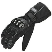 ILM Alloy Steel Knuckle Motorcycle Gloves Motorbike Powersports Racing Gloves Winter for Men and Women