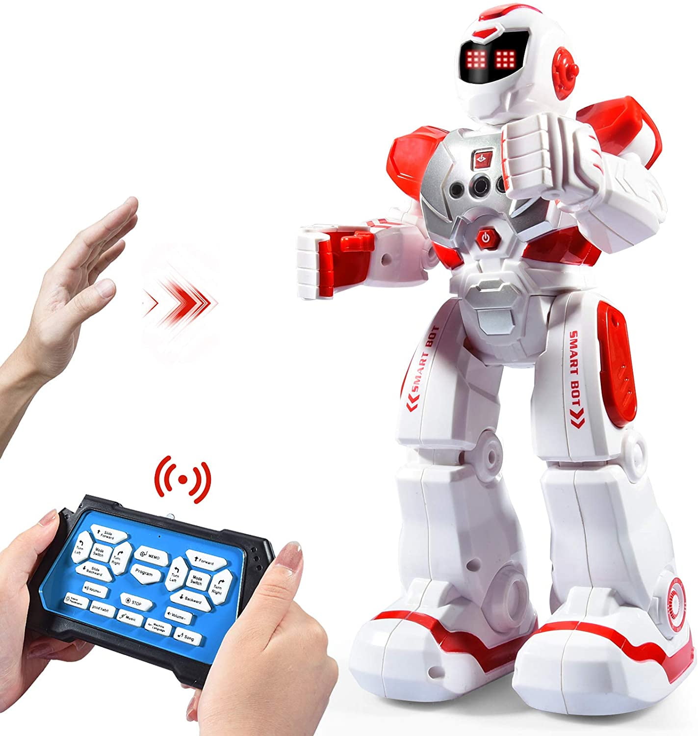 Walking Fighting Dancing 15" RC Remote Control Radio Controlled Robot Boys Toys 