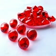 thumbnail image 1 of 100× Faux Diamond Treasure Chest Pirate Acrylic 20MM Crystal Gems Filler Props, 1 of 6