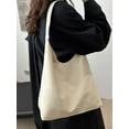 thumbnail image 7 of LAVA Hobo Bag Purses for Women, Soft Shoulder Bag Vegan Leather Tote Slouchy Handbag with Pouch (Beige), 7 of 7