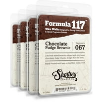 Chocolate Fudge Brownie Wax Melts Bulk Pack - Highly Scented   Natural Oils - Shortie's Candle Company