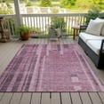 thumbnail image 6 of Addison Rugs Chantille Indoor/Outdoor Transitional Stripes Blush Washable Rectangle Rug, 5' x 7'6", 6 of 6