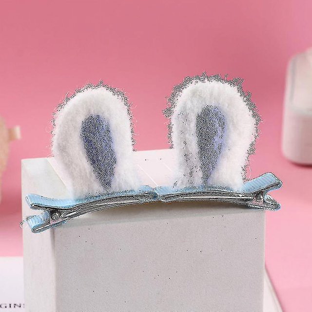 Nuevas horquillas con orejas de gato de peluche, pinzas para el cabello bonitas para niñas, accesorios para el cabello, pasadores dulces para mujeres, adornos de moda para niños, regalo A