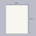 thumbnail image 3 of SHIQI-50 Pack Matte White Sticker Paper 8.5x11 inch Inkjet Laser Printable Vinyl Full Size Sticker Paper, Adhesive Label Sheets, Bulk Sticker Paper, 3 of 4