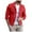 Red, variant on EHQJNJ Denim Jacket with Pearls Oversized Men's Long Sleeve Denim Sweatshirt Cardigan Casual Holiday Cargo Coat Men's Denim Jackets Flannel Oversized Jacket