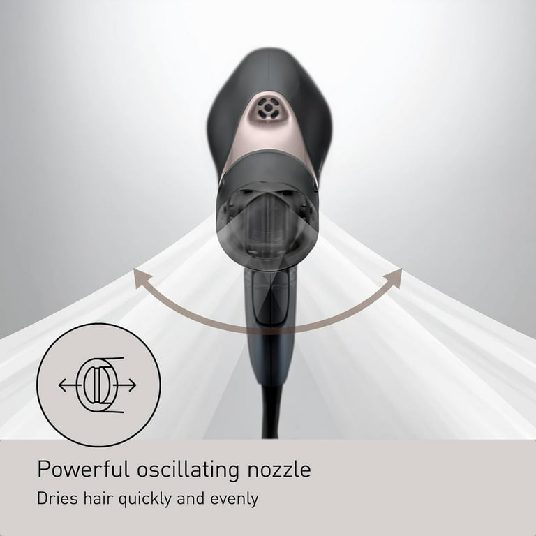 AINA Professional Salon Hair Dryer,2000W Blow Dryer With Diffuser Brush Comb For Women-BLDC Hair Dryer-Brushless Motor 150,000 RPM,Ionic,LED Display,4