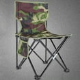 FOMIYES Fashion Camouflage Folding Chair Light Portable Casual Fishing