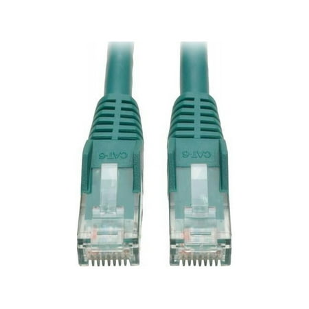 UPC: 0037332182593 | Tripp Lite N201-001-GN Tripp Lite 1-ft. Cat6 Gigabit Snagless Molded Patch Cable (RJ45 M/M) – Green – Category 6 for Network Device – Patch Cable – 1 ft – 1 x RJ-45 Male Network – 1 x RJ-45 Male