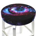 thumbnail image 3 of Easygdp v Print Easy To Install Bar Stool Covers&Stool Covers Round&Elastic Stool Cover, Barstool Covers,Washable&Bottom With Elastic Edge-14 inch, 3 of 7