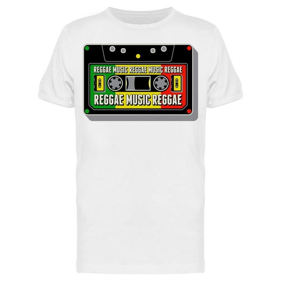 Reggae Music Reggae Music T-Shirt Men -Image by Shutterstock, Male Large
