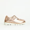 thumbnail image 1 of Luna Rose Gold Metallic Girls Kids Shoe, 1 of 2