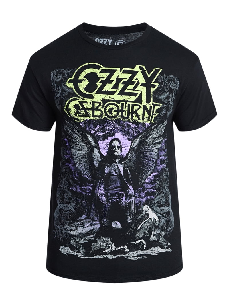 Ozzy Osbourne グラフィック Tシャツ Ozzy Osbourne Men's and Big Men's Ozzy Has Wings Graphic Tee