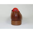 thumbnail image 5 of Men's Shoes The Cuban L TAYNO Leather Cap Toe Loafer Cognac, 5 of 8
