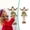 E, variant on Nallwabiu Christmas Reindeer Plush Doll, Giant Stuffed Animal Toy for Kids, Xmas Tree Table Fireplace Mantel Holiday Decor
