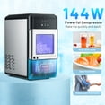 thumbnail image 6 of Costway Ice Maker Countertop 44lbs Per Day w/Ice Scoop and Self-Cleaning, 6 of 12