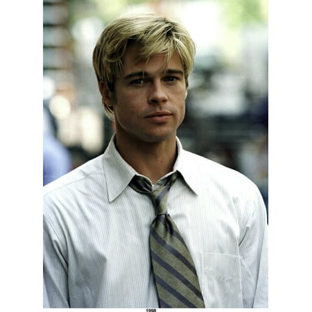 Brad Pitt behind the scenes of Meet Joe Black Photo