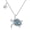 Sea Turtle, variant on Sea Turtle Necklace 925 Sterling Sliver Turquoise Turtle Pendant Cute Ocean Animal Jewelry Gifts for Women Female Mother Lover